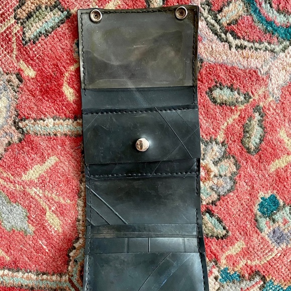 Recycled Rubber Wallet - Picture 2 of 3